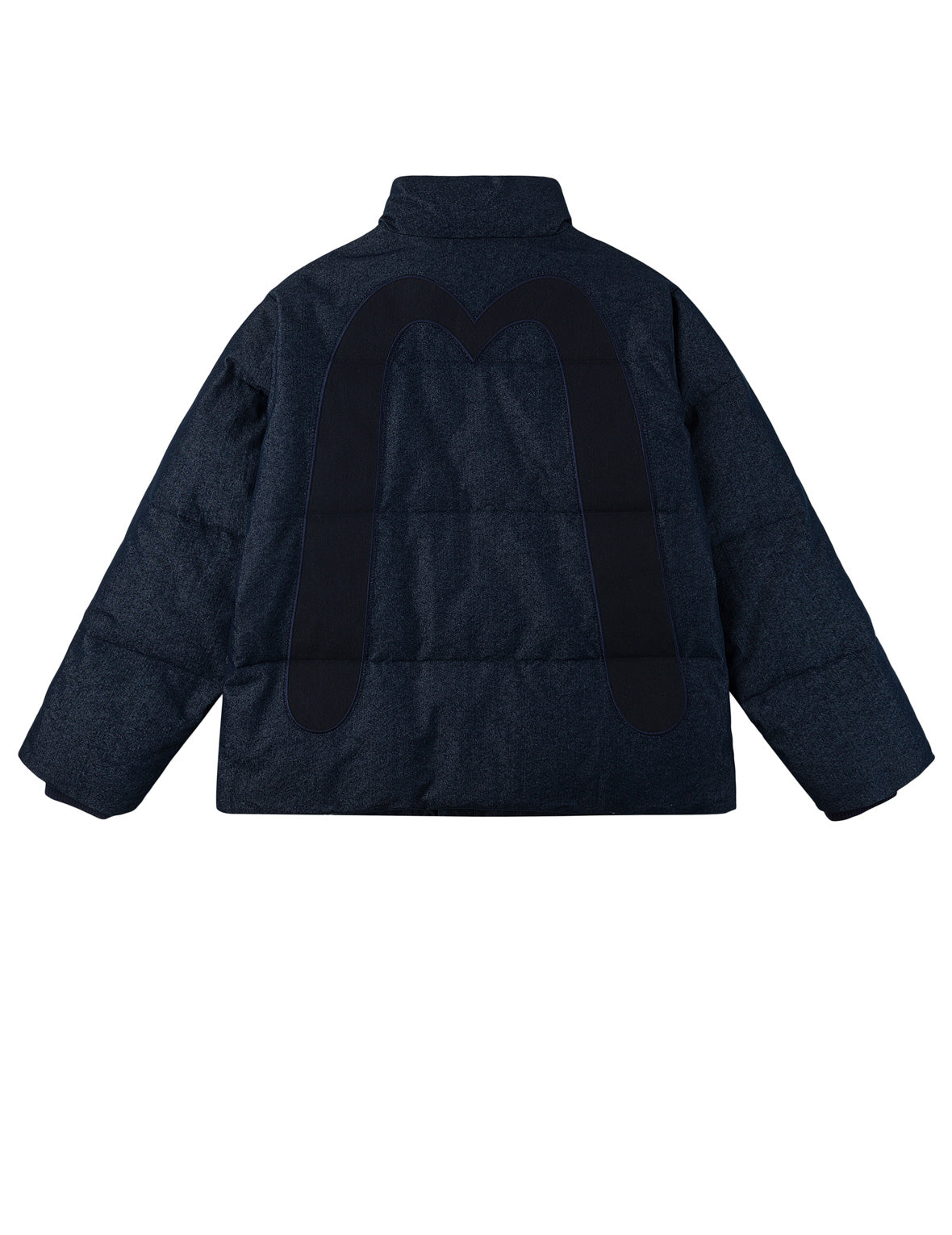 Tonal Daicock Faux-Denim Down Jacket